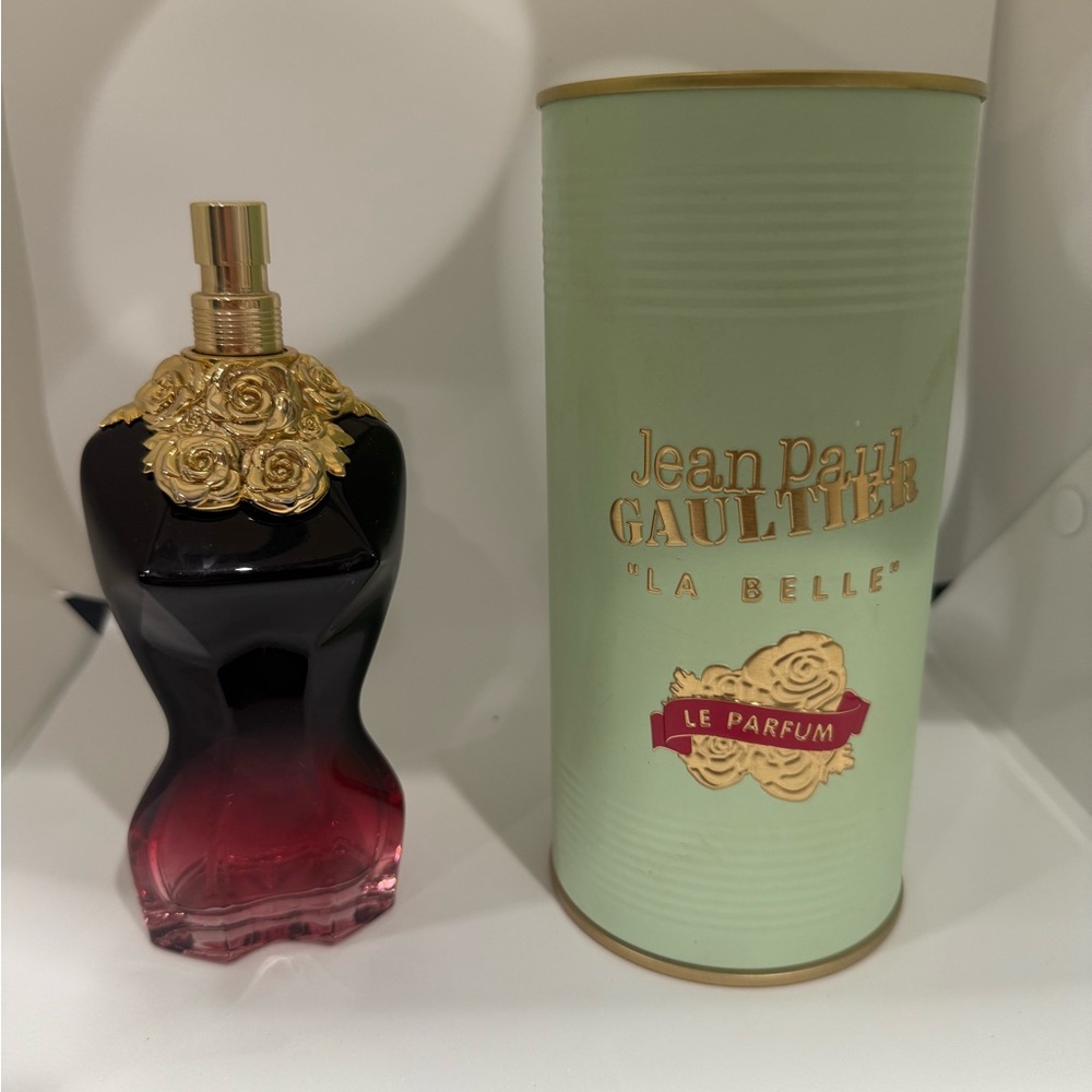 Jean Paul Gaultier La Belle Perfume Intense - EMPTY BOTTLE & CONTAINER O…